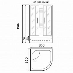 Parly Душевая кабина TM911 – фотография-6