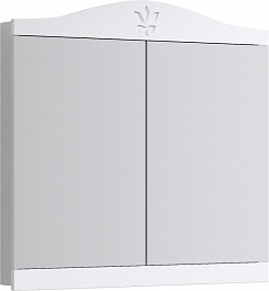 Aqwella Мебель для ванной Франческа 105, зеркало-шкаф – фотография-3