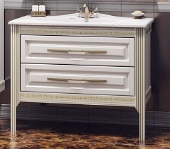 Opadiris Тумба под раковину Корлеоне 80 слоновая кость – фотография-1