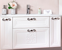 Бриклаер Тумба для умывальника Адель 105 – фотография-1