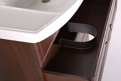 ASB-Woodline Мебель для ванной Берта 85 антикварный орех, массив ясеня – фотография-10