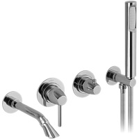 Webert Смеситель для ванны и душа Opera moderna OE860312985 графит