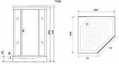 Niagara Душевая кабина Luxe NG-7702DW – фотография-4