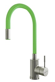 Mixline Смеситель для кухни 35k MLSS-0325 зелёный – фотография-1