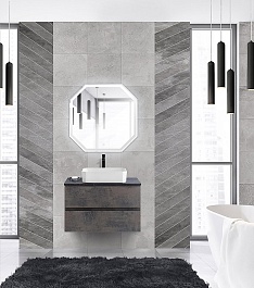 BelBagno Тумба с раковиной Molveno-46 80 подвесная ossido столешница KEP-80-MNO – фотография-2