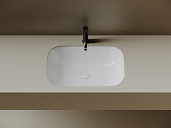 Ceramicanova Мебельная раковинам Era 61 CN15007 белая – фотография-3