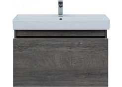 Aquanet Тумба с раковиной Nova Lite 100  дуб рошелье – фотография-7