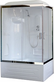 Royal Bath Душевая кабина RB 8120BP1-T-CH левая – фотография-1