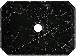 Teymi Раковина накладная Netta 50 T51204 черный мрамор – фотография-3