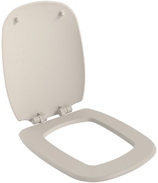 Ambassador Сиденье для унитаза Diamond бежевое матовое – фотография-1