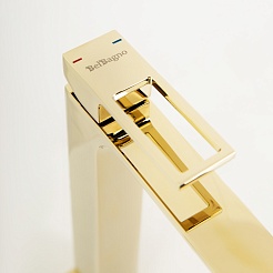 BelBagno Смеситель для накладных раковин Luce LUC-LMC-ORO-W0 золото – фотография-4