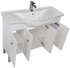 Aquanet Тумба с раковиной "Стайл 105" с дверцами – фотография-2