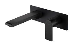 Aquatek Смеситель для раковины Лира AQ1413MB матовый черный