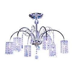  Люстра "Crystal Starts WL11133-6CH" потолочная – фотография-1