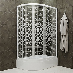 Triton Душевой уголок Коралл 120/80 R Щ0000061783 – фотография-2