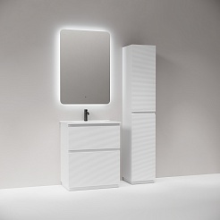 Sancos Тумба с раковиной напольная Folk Floor 70 bianco раковина Element 71 CN7007 – фотография-4