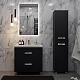 Velvex Тумба с раковиной Orlando 800-0-2 графит матовый – фотография-26
