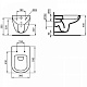 Ideal Standard Комплект: Tempo W990101 унитаз + инсталляция + кнопка – фотография-9