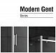 Gemy Душевая дверь Modern Gent S25191A L в нишу – фотография-8
