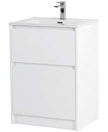 BelBagno Тумба под раковину Kraft 60 напольная Bianco Opaco – фотография-1