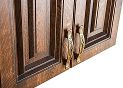 Водолей Шкаф подвесной Дубэлла 60 венге – фотография-3