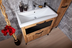 Бриклаер Мебель для ванной Лофт 80 – фотография-8