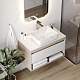 Teymi Раковина накладная Helmi 50 T50281 белый мрамор – картинка-19