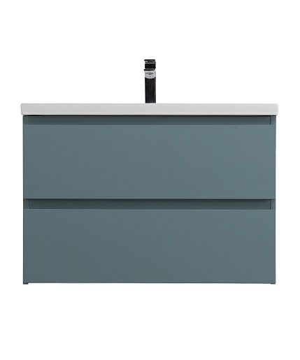 BelBagno Тумба под раковину Kraft 75 подвесная Голубой матовый – фотография-2