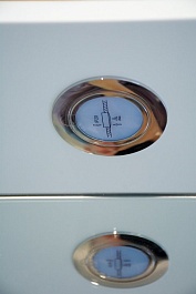 Misty Зеркало-шкаф Престиж 80 R белый/серебряная патина – фотография-8