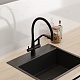Teymi Смеситель для кухни Solli T10270 черный матовый – фотография-21