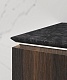 Vincea Мебель для ванной с черной столешницей и раковиной Luxe 140 R подвесная натуральный орех – картинка-23