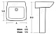Ideal Standard Пьедестал для раковины Ventuno T408701 – фотография-5