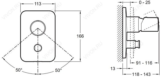 Jacob Delafon Смеситель Toobi E8965-CP – фотография-2