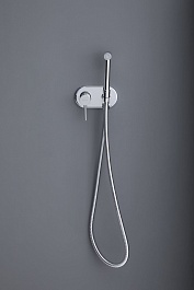 Allen Brau Смеситель с гигиеническим душем Priority 5.31005-00 (с внутренней частью) хром – фотография-3