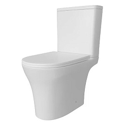 Teymi Унитаз-компакт напольный Ellie Vortex T40206 глянцевый белый – фотография-2