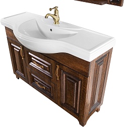 Водолей Тумба под раковину Дубэлла 120 венге – фотография-2