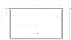 Vigo Зеркало Geometry Step 1200 – фотография-9