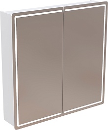 Mixline Мебель для ванной Вектор 80 Марго подвесная белая – фотография-13