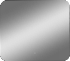 Misty Мебель для ванной Карат 80 подвесная белая/дуб галифакс олово – фотография-11