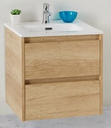 BelBagno Тумба с раковиной KRAFT 39 500 Rovere Nebrasca Nature – фотография-1