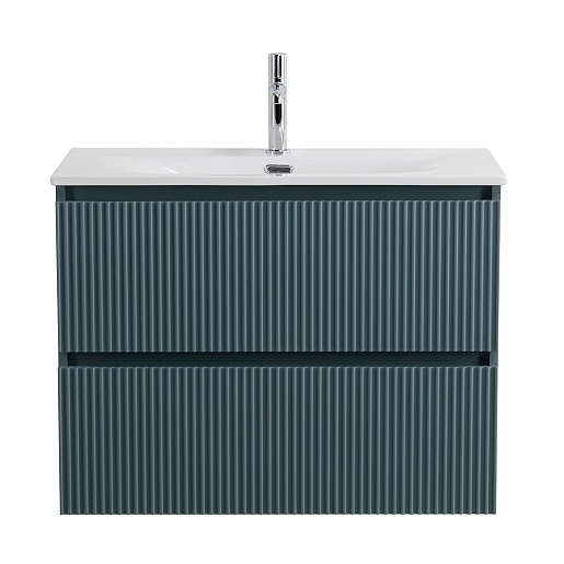 BelBagno Тумба с раковиной Uno mini 70 подвесная Голубой матовый с раковиной BB-8099-3-70 – фотография-2