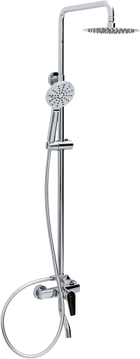 Allen Brau Душевая стойка Eclipse 5.E1007-00 хром – фото-1