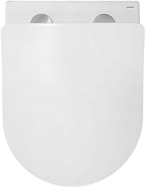 Azario Унитаз подвесной Teramo AZ-0053 SP безободковый белый – фотография-7