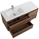 BelBagno Тумба под раковину Kraft 120 L подвесная Rovere Tabacco – фотография-15