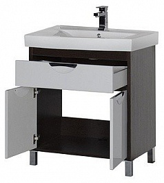 Aquanet Мебель для ванной  "Гретта 75" венге (209976) – фотография-3