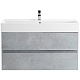 BelBagno Тумба с раковиной Molveno-46 80 подвесная beton – фотография-15