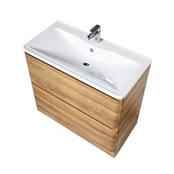 BelBagno Мебель для ванной Albano 90 напольная Rovere Rustico – фотография-5