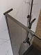 BelBagno Душевая перегородка Uno UNO-L-1-TB-90-BR-GM 90x200 профиль оружейная сталь стекло бронза – картинка-13