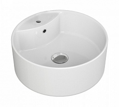 Teymi Раковина накладная в ванную Lina S D40 белая T50104 – фотография-1