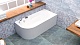 BellSan Акриловая ванна Амира 150x70 L с гидромассажем – картинка-7
